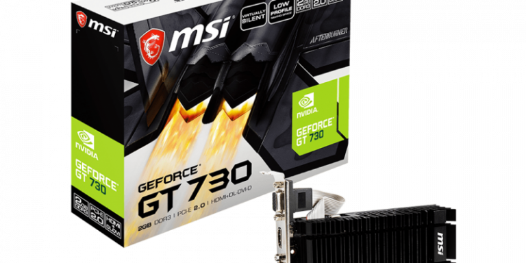 MSI перезапускает GT 730 в связи с нехваткой графических процессоров