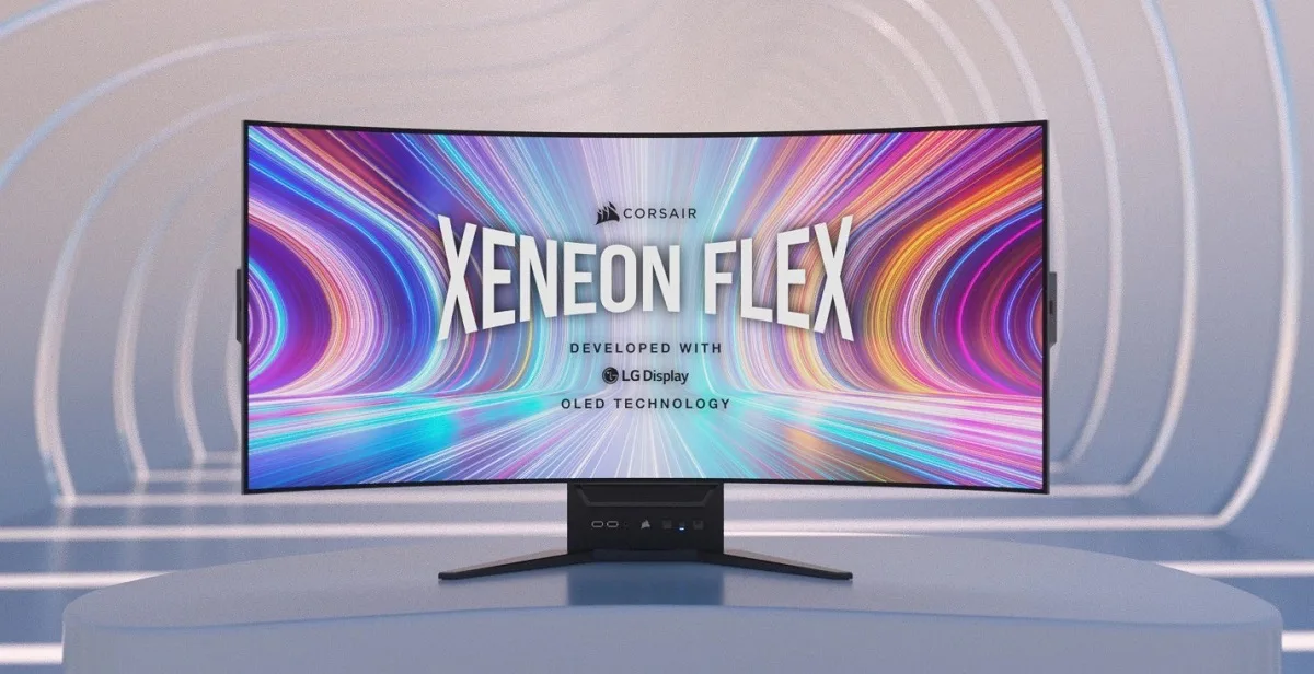 Обзор сгибаемого OLED-дисплея Corsair Xeneon Flex 45WQHD240