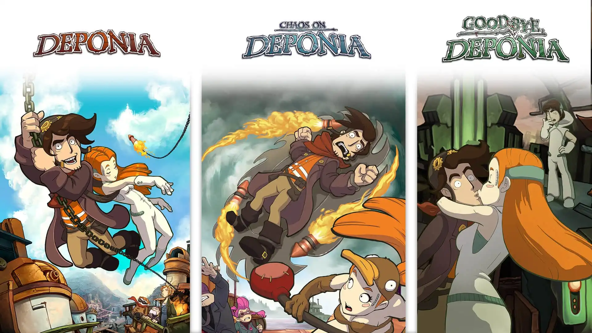 Обзор Deponia: The Complete Journey - Сумасшедшее Приключение